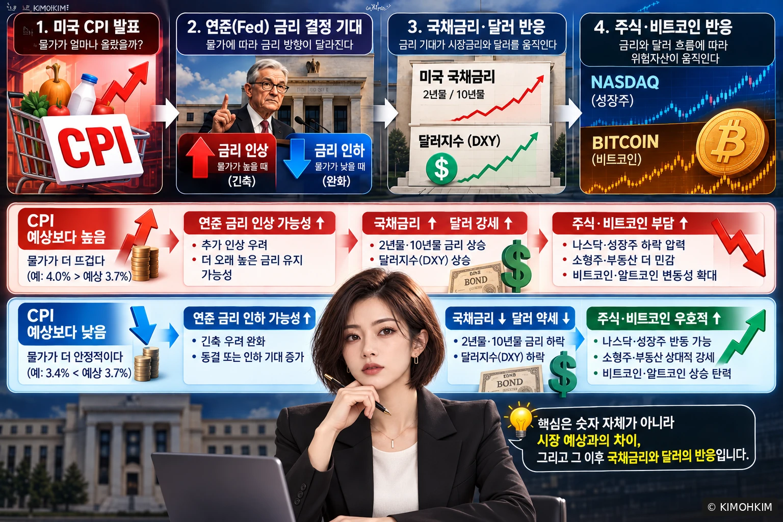 CPI와 금융시장 분석 이미지 1